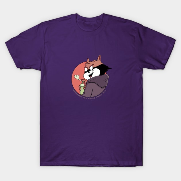 Raccoon - Vandalism T-Shirt by NathanRiccelle